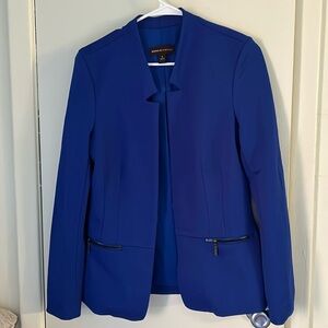 Blue one clip blazer